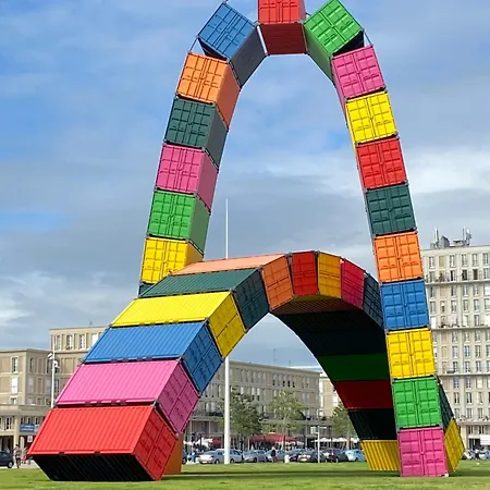 Vivez Le Quai - St Francois - Notre Dame - Parking Гавр